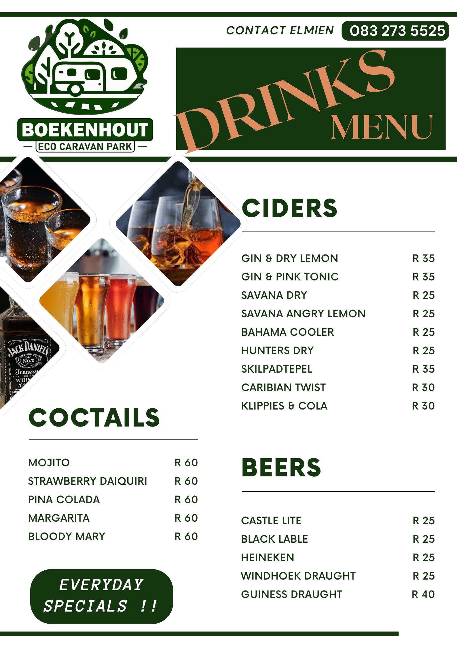 Drinks Menu 2